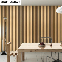 AkustikPro® Flexibles Holz-Akustikpaneel – Format 270 × 110 cm